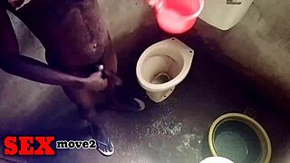 having fun with my step mom in public