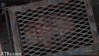 Angel receives a lusty facial punishment.