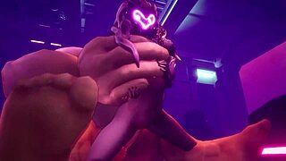 Subverse - Hard Sex with Huntress.