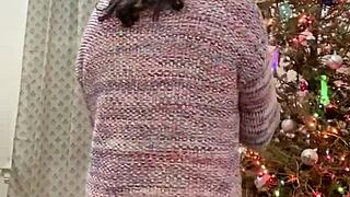 anna maria celebrates christmas in caribbean with mature latina charm