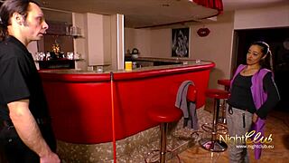 nightclub maid banging with her german boss