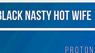 Proton fucks his black wife doggystyle and gives cumshot