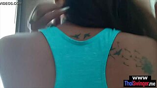 Amateur thai wife feels so loved while fucking on cam, giving blowjob and handjob with passion