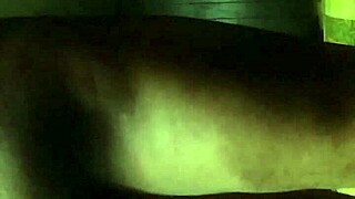 I see an amateur pretty redhead with a shy guy