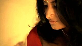 Oriental girl dances solo