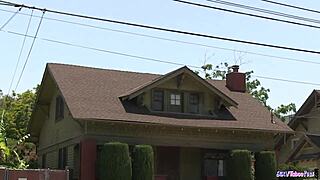 Curvy Ebony Milf Fucked After Sucking