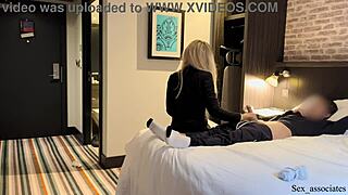 hotel maid shocked seeing me flash but helped me cum