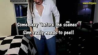 Real Female Pee Desperation and Jeans Wetting Accidents in 2023 Compilation