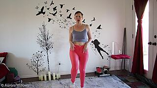 Yoga Lesson With Mature Babe And Friend