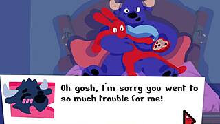 anime girl needs help stretching for valentine's day, group scene