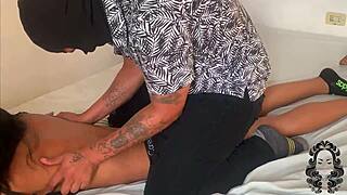 Horny Stepsister Feels Massage Pleasure Deeply