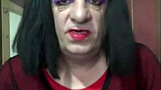 Shy Bisexual Crossdresser Explores Himself in Homemade Scene