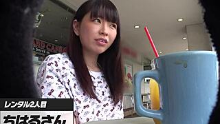 asian girl giving blowjob with toys