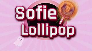 Sofie Lollipop in Halloween special with pranks on friend's thick cock 😈