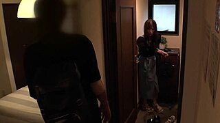 Former Japanese idol indulges in passionate creampie sex at home