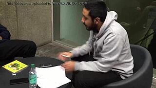 Blonde and redhead couple engage in gay anal sex.