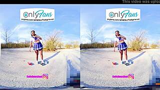 vr 3d foot girl trailer with shoeplay