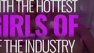 Tattooed Blonde Kitana Montana With Huge Tits Performs Blowjob And Bent Over Missionary Fucking