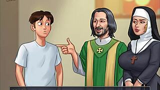 Summertime Saga episode 242 with intense erotic scenes.