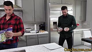 Stockings teen stepdaughter sucking monster cock 😏