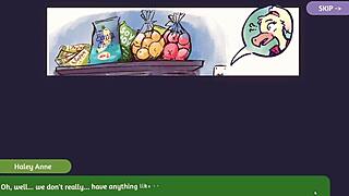 Two Chicks Strip In Furry Poker Game!