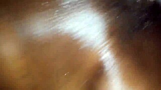 Ebony wife does it all - blowjob pussy big cock interracial cock monster cock maledom black