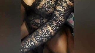 African Mature Gets Doggy with Big Ass