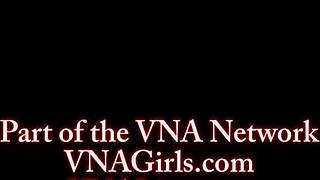 Cindy Sinclair deepthroats Miles Long's cock