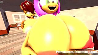 Growing Fun Commission With Echoen! 😄