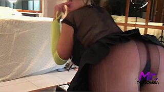 i watch this hermosa marplatense get her big ass fucked by mr poronga.