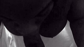 I give straight mouth action to ebony big black cock deepthroat POV