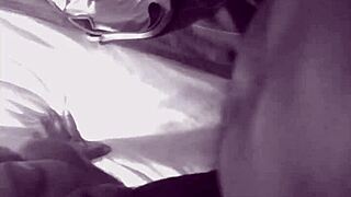 I give straight mouth action to ebony big black cock deepthroat POV