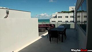 Amateur brunette has first anal adventure evelyn lacie 2