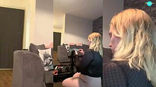 naughty teen 18+ plays with her toys