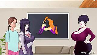 In Sexnote, the Hot Therapist Gives a Blowjob to Needy Client Kimmytoons During Couples Therapy