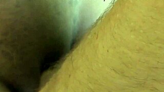 interracial ebony amateur rubs cock in pov session.