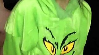 Fat Latina Shows Big Ass At Christmas