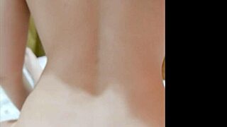 guy interacts with young russian blonde in specific ways