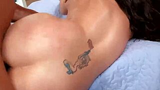 sukkerfin rumpe: Jovan Jordan og Mandy Waters rir stor kuk