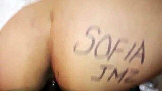 Look at the Big Ass of My Wife Bent Over in Doggystyle!