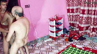 Hanif and crew bang in wild foursome