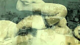 Vintage dark london in the shadows of the swinging sixties rope bondage, british pussy hairy antique bound beaver.