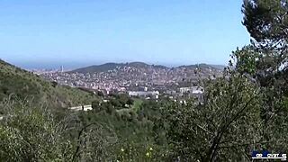 Spanish Brunette Mature Sucks And Fucks Big Cock Outdoors