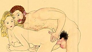 Vintage Erotic Cartoon Drawings