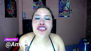 Can this Asian slut handle the messiest deepthroat ever?