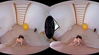 Golden Shower For Gymnast With Katy Rose!