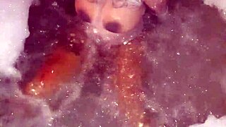 Horny girl gets soaking wet after jerking off with toys!