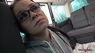 Czech Babe In Fornication On Streets!