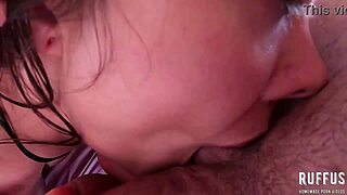 Close up of fucking brunette slut Ana Rothbard