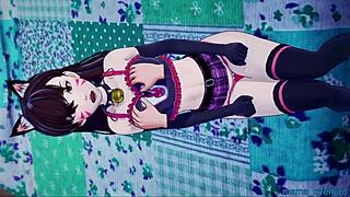 Dva's D goes wild on the dance floor and craves ejaculation